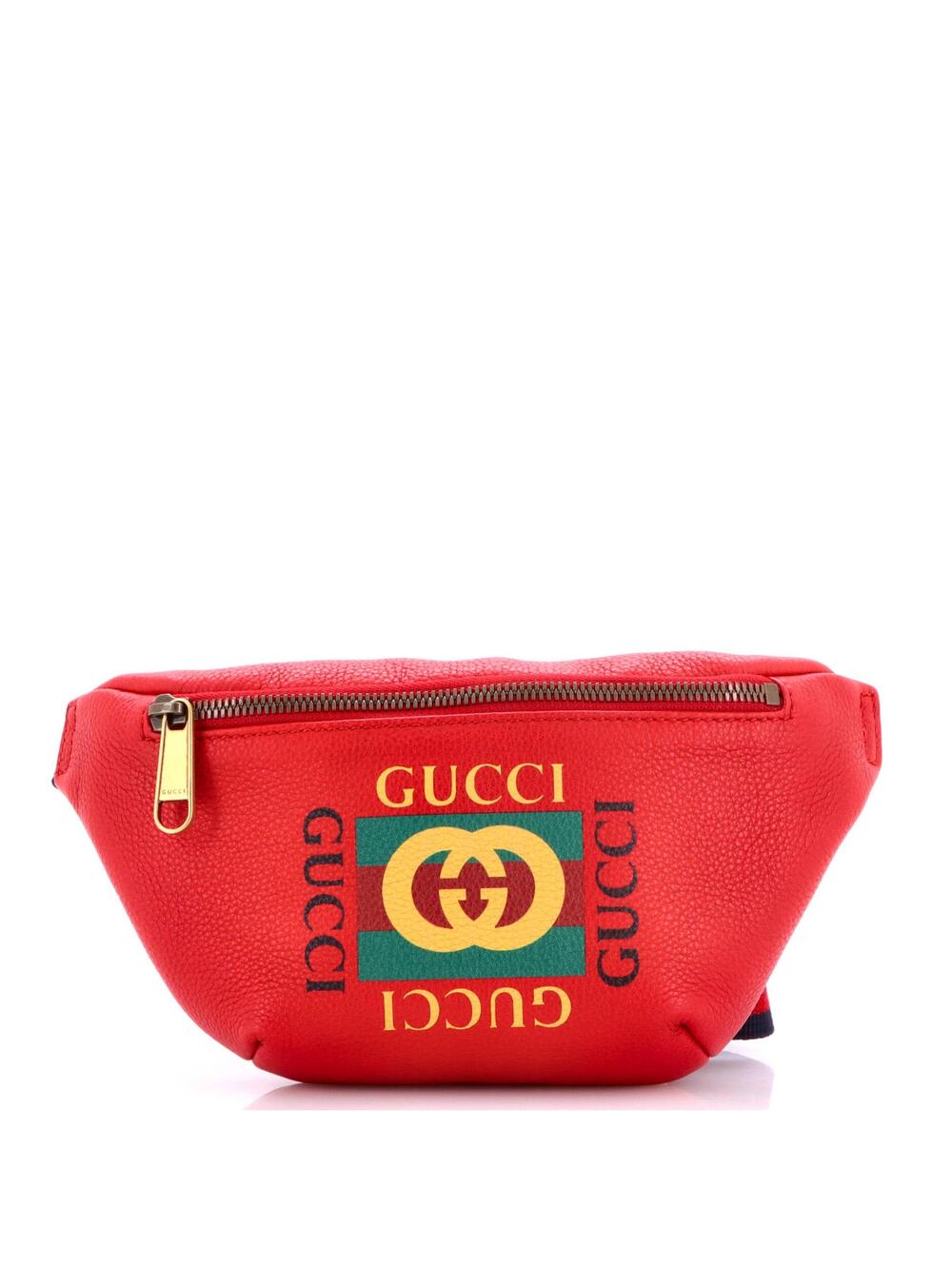 Gucci Logo Belt Bag Printed Leather #364274G77B